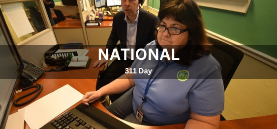 National 311 Day [राष्ट्रीय 311 दिवस]